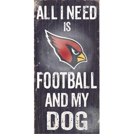 Fan Creations Fan Creations N0640 Arizona Cardinals Football And My Dog Sign N0640-ARI